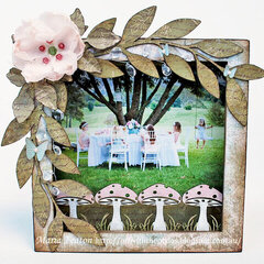 Tea Party Shadow Box