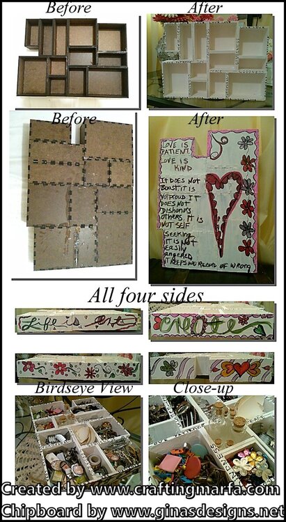 Bagatelle Boxes from Gina&#039;s Designs