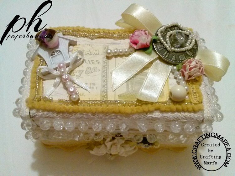 Shabby Chic Altered Box