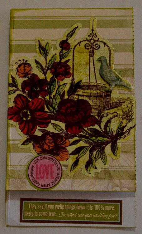 Vintage style greeing card