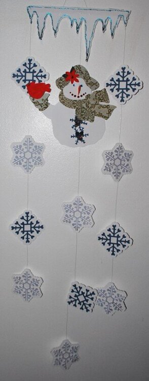 Snowman Wall Hanger