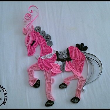 Quilled Horse