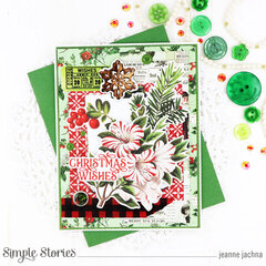 Simple Vintage Christmas Lodge Foam Stickers 50/Pkg- - 810079986675
