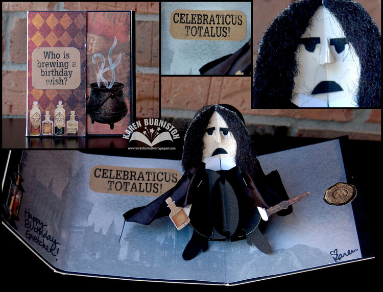 Severus Snape Birthday Card