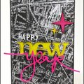 Neon New Year Card