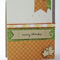 Many Thanks Fall Card