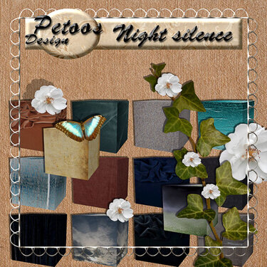 *** FREEBIES - NIGHT SILENCE - papers ***