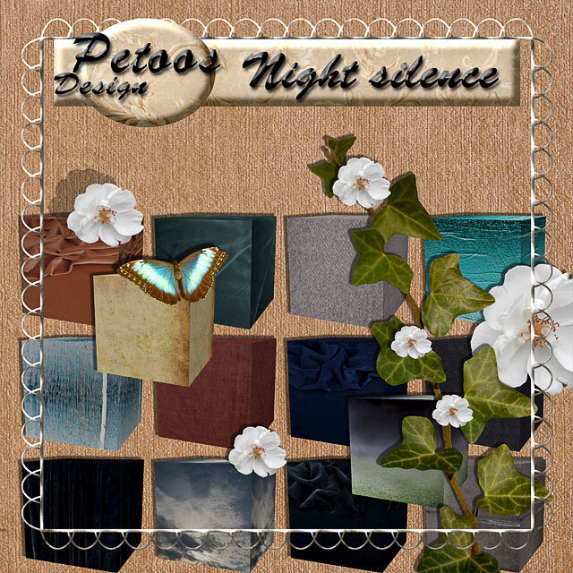 *** FREEBIES - NIGHT SILENCE - papers ***