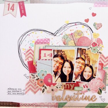 My Sweet Valentine *Crate Paper*