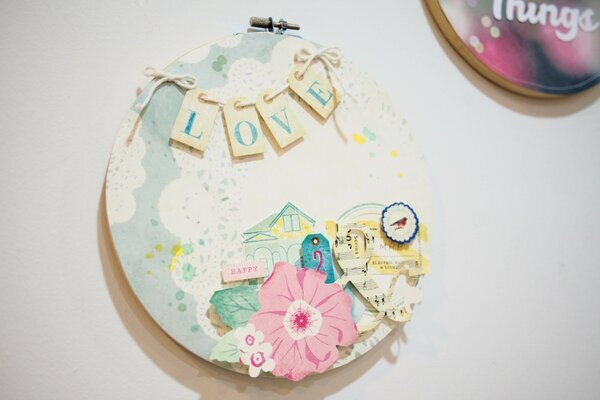 Embroidery Hoops Wall Art