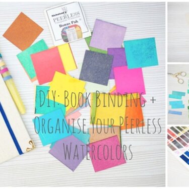 TUTORIAL: Bookbinding & DIY Your Own Palette