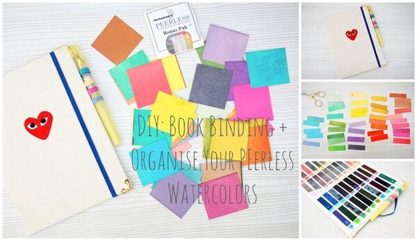 TUTORIAL: Bookbinding &amp; DIY Your Own Palette