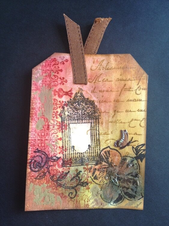 Tim Holtz tag