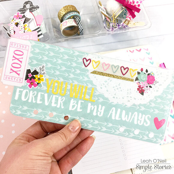 Love and Adore Planner Bookmark