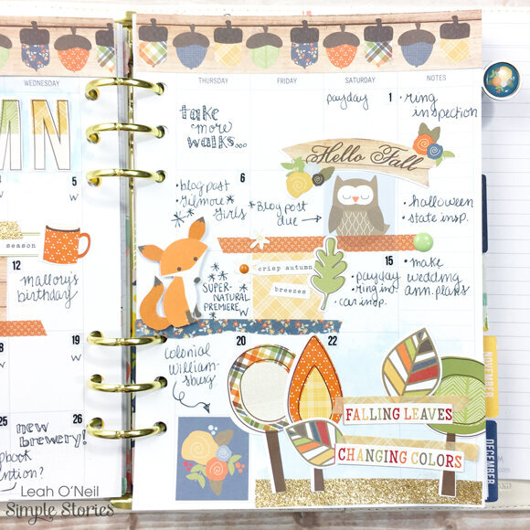 October Layout