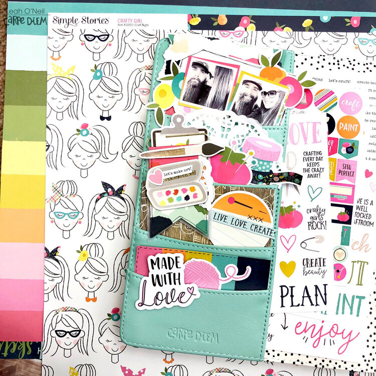 Creative Journal Setup in my A5 Carpe Diem Planner