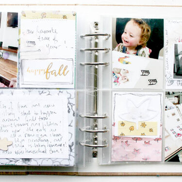 Family Portraits Project - September Spread