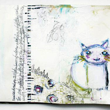 Art.Paint.Journal.Play...Cat&#039;s Play