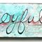 Joyful - Name Plaque