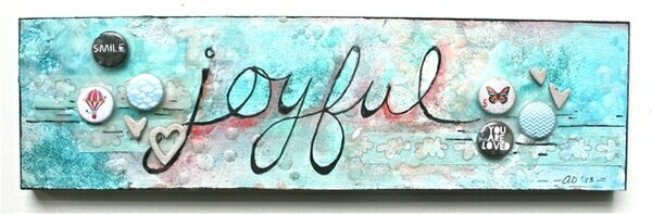 Joyful - Name Plaque