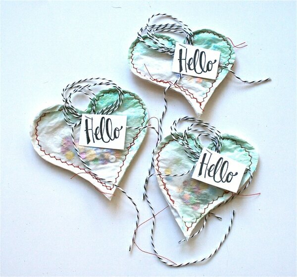 Hello Heart Tissue Tags