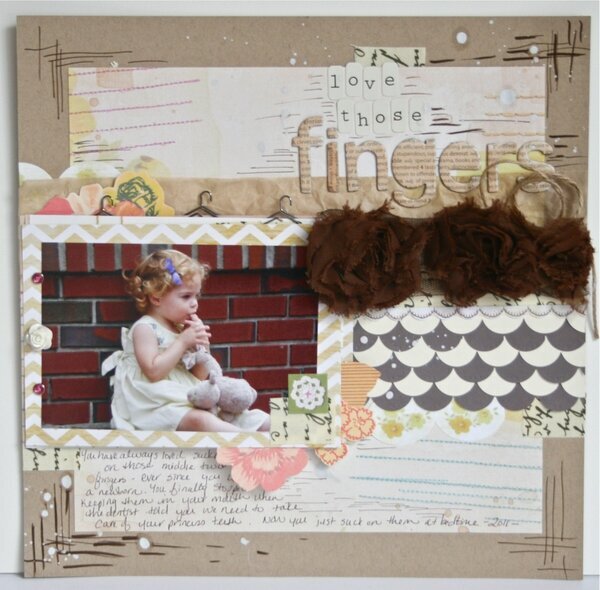 Love Those Fingers - ANFSCD - Shimelle - UK Scrap