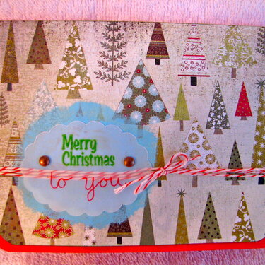 Merry Christmas To You Card