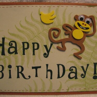 SOF11 Child&#039;s Happy Birthday Card