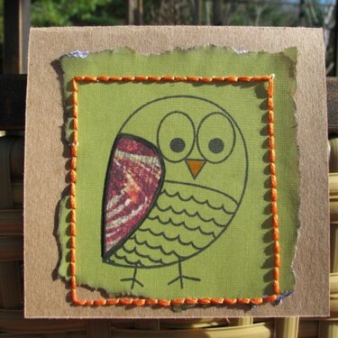 SOF09 Owl Card