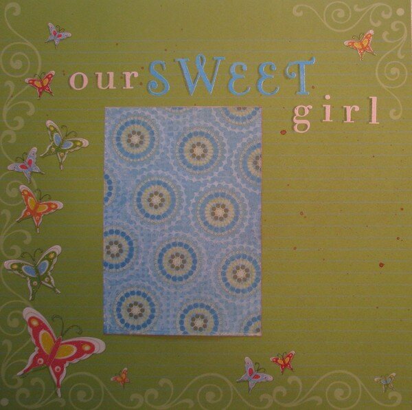 Our Sweet Girl Gift Album Project