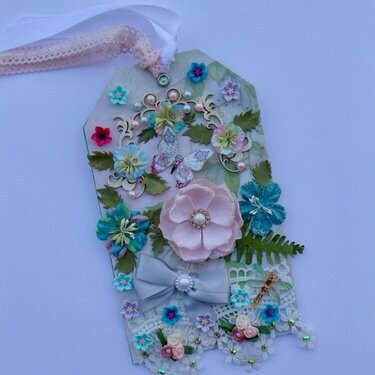 My Spring tag for Cari