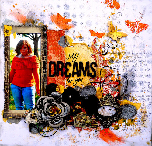 My dreams for you &quot;Simple Pleasures&quot; Scraps of darkness kit