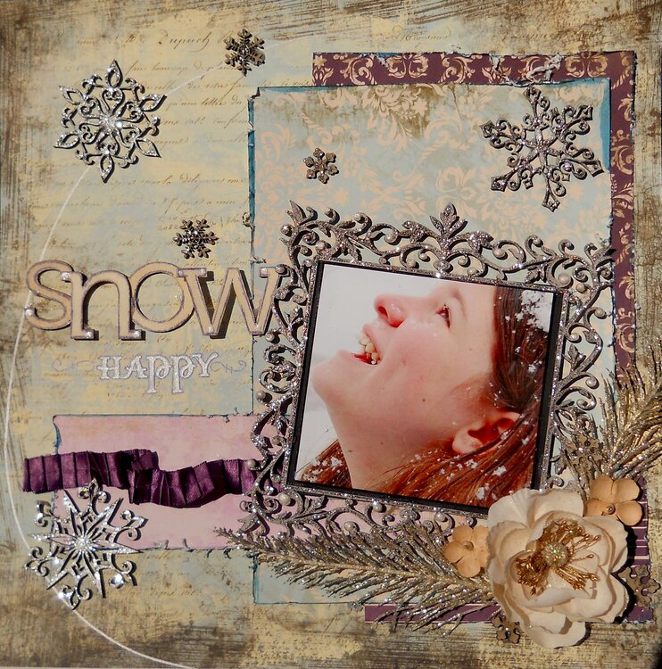 Snow happy * Cest magnifique feb kit* riddersholm designs