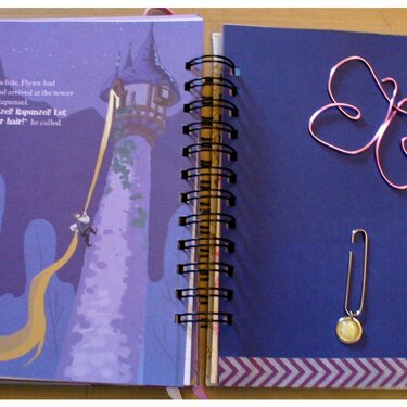 Tangled Spiral Notebook Page