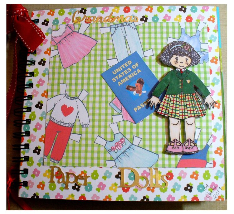 Internationa Grandma&#039;s Paper Doll Book
