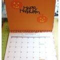 Oct. Calendar Page
