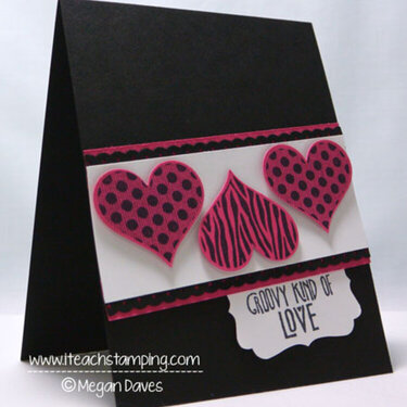 Groovy Love Card (Friday Flip #2)