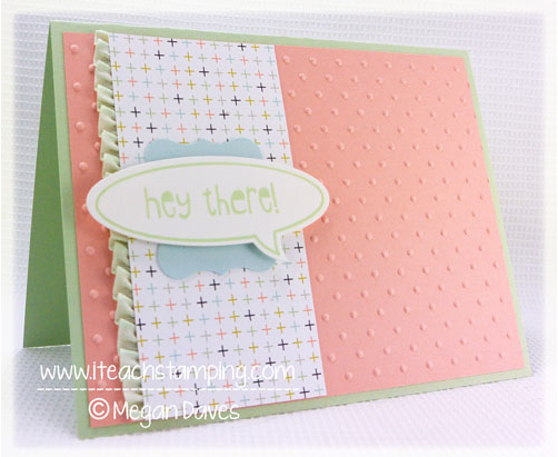 DIY: Hey There Card