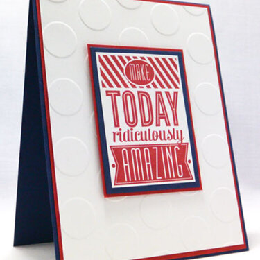 Handmade Card: All Occasion (Amazing Birthday)