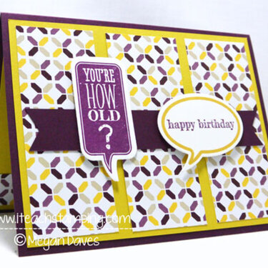 You&#039;re How Old (Birthday Card)