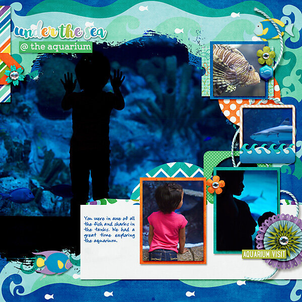 Under The Sea At The Aquarium