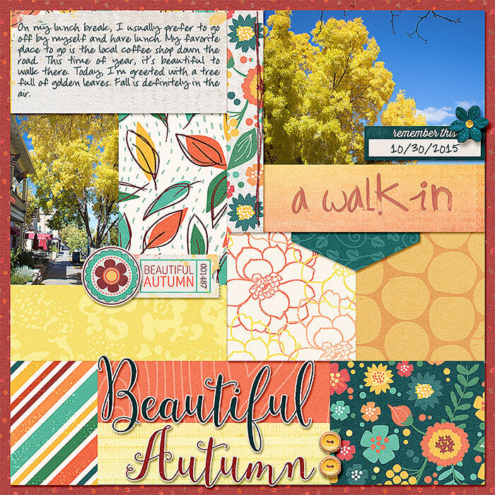 A Walk In Beautiful Autumn