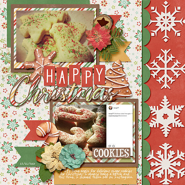 Happy Christmas Cookies