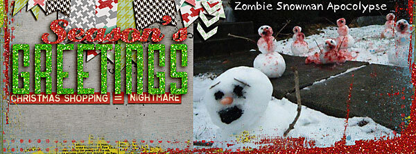 Zombie Snowman Apocalypse FB Header