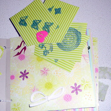 my mini-book 6 by 6 inch