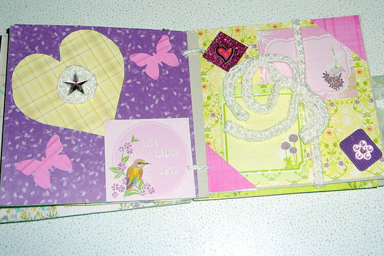 my spring mini-book 6 by 6