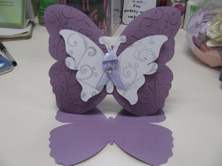 Butterfly Easel card