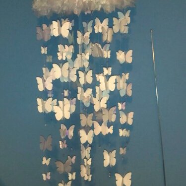 Butterfly chandelier