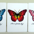 Simple Butterfly Cards