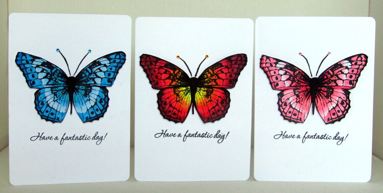 Simple Butterfly Cards